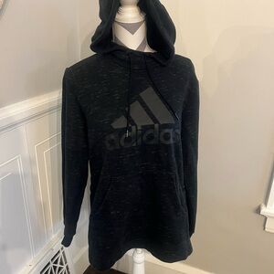 Adidas womens black hoodie